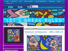 Tablet Screenshot of foxdaniels.net